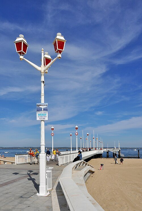 Thiers pier in Arcachon